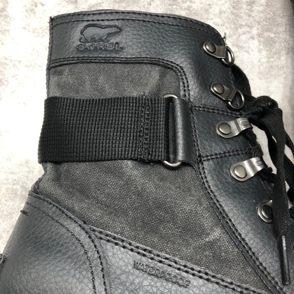 Sorel EMELI CONQUEST BOOT Combat Lace up - Picture 6 of 11